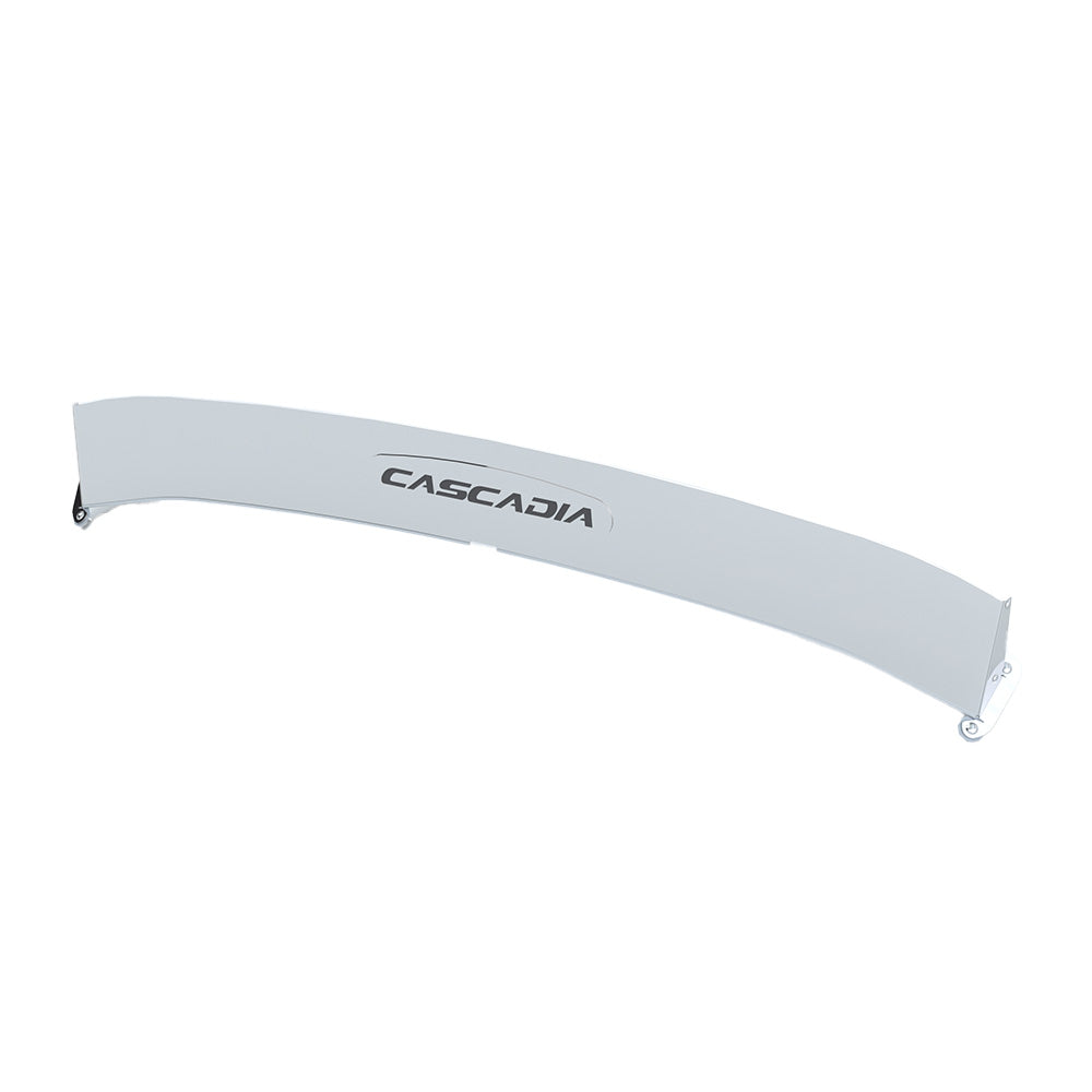Freightliner Cascadia 2018+ Stainless Steel Bugshield with Logo