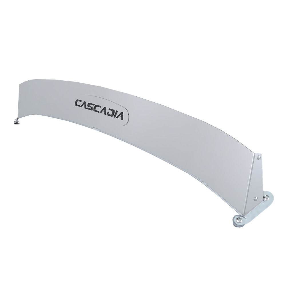 Freightliner Cascadia 2018+ Stainless Steel Bugshield with Logo