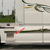 Stainless Steel Lower Rear Step Kick Insert for 2006-18 Volvo VN Models