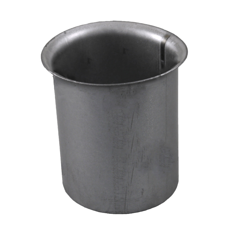 5"D x 6"L Aluminized Turbo Flare Lip 45 Degree  Adapter