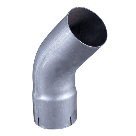 4"ID/OD X 6" 45 degree aluminized elbow