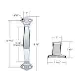 8"L Chrome Grab Handle