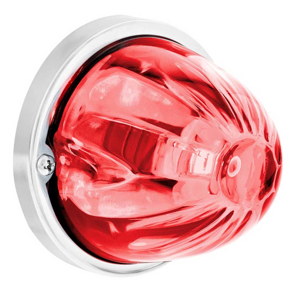Star-Burst Glass Watermelon Light Flush Mount Kit