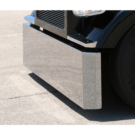 Multi-fit blind mount 22" stainless switchback end bumper