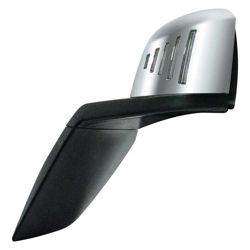 Volvo VNL 2018+ Hood Mirror Assembly with LED Lights