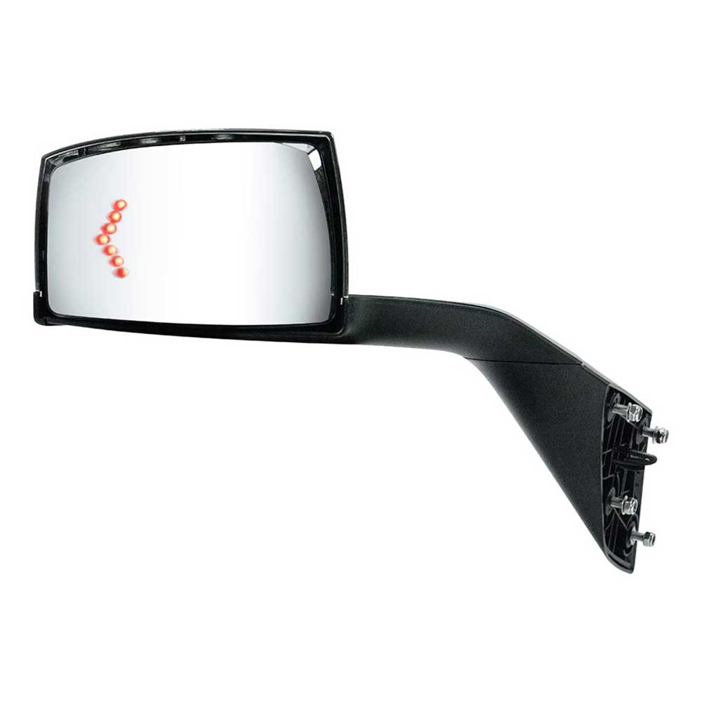 Volvo VNL 2018+ Hood Mirror Assembly with LED Lights