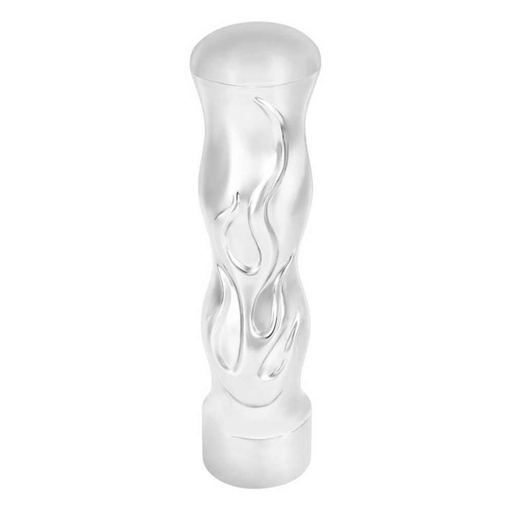 1/2" - 13 Thread On Chrome Flame Gearshift Knob