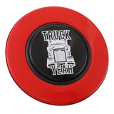 Magnetic Horn Button with Truck Yeah on Black Medallion