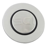 Magnetic Horn Button with SCI on Silver Medallion