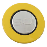 Magnetic Horn Button with SCI on Silver Medallion