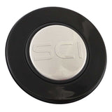 Magnetic Horn Button with SCI on Silver Medallion