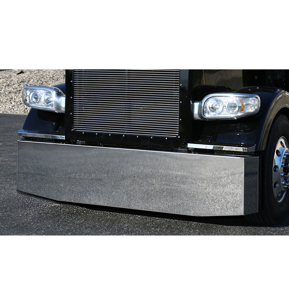 Multi-Fit Blind Mount 18" Stainless Tapered Mitered End Bumper