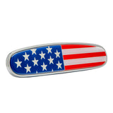 Freightliner Hood Chrome Die Cast Emblem USA Flag