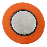 Magnetic Horn Button with SCI on Silver Medallion