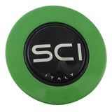 Magnetic Horn Button with SCI on Black Medallion