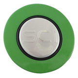 Magnetic Horn Button with SCI on Silver Medallion