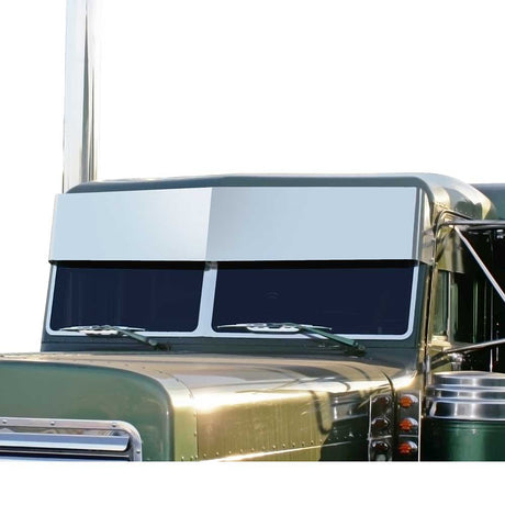 11" X 13" v-drop SS blind mount visor for PB 300 series cab and door mirrors