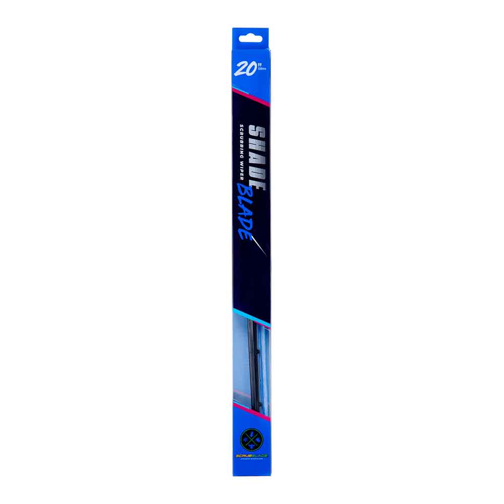 Scrubblade Blue Silicone Shadeblade Wiper Blade