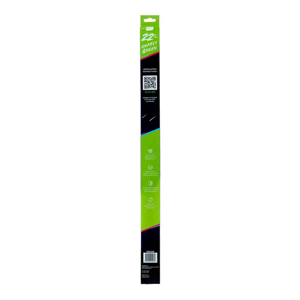 Scrubblade Green Silicone Shadeblade Wiper Blade
