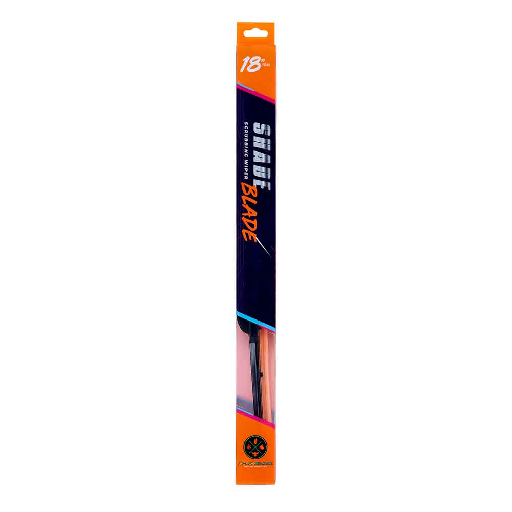 Scrubblade Orange Silicone Shadeblade Wiper Blade