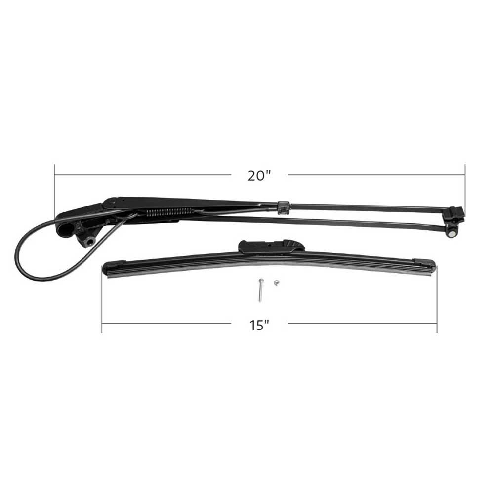 Kenworth T600, T660, T800, W900 2007-2020 Wiper and Blade Assembly