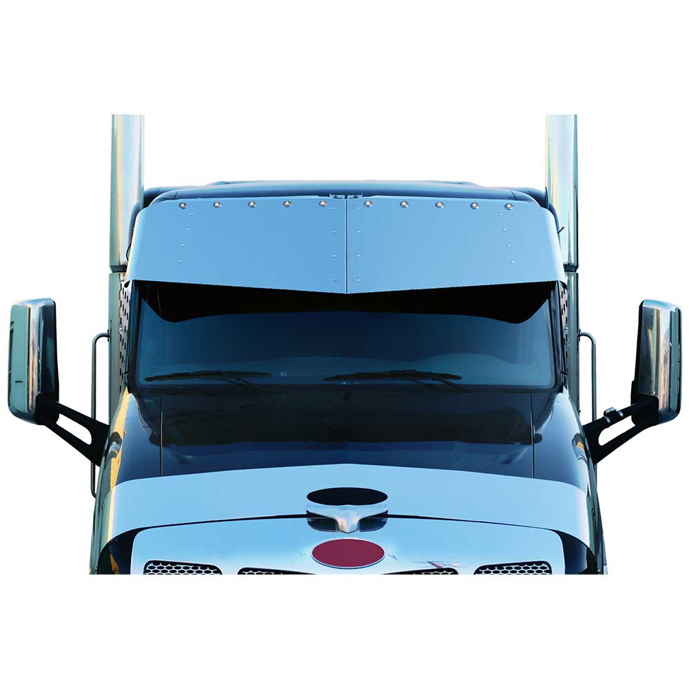 18" x 20" SS V-Style with Ten 3/4" Light Holes for PB 579, 567 Mid and High Roof