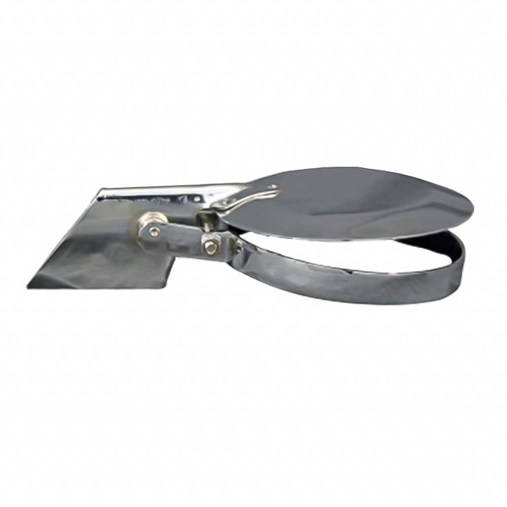 5" Chrome Plated Straight Stacks Rain Cap