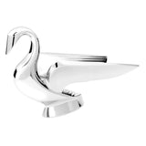 Chrome Wonder Wing Swan Hood Ornament