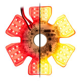 Dual Color Ultra Thin Hex LED Air Cleaner Lights