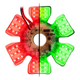Dual Color Ultra Thin Hex LED Air Cleaner Lights