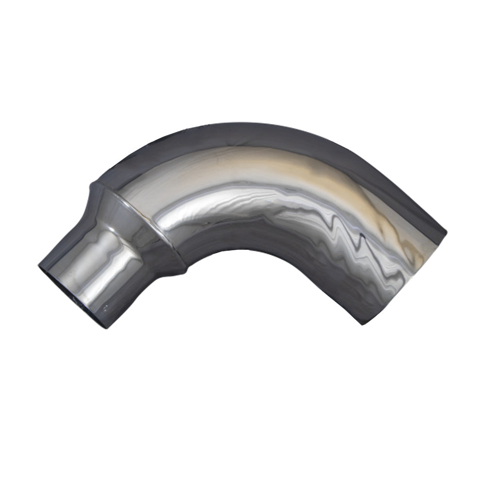 7"-5" OD/OD x 16" Chrome 90 Degree Elbow