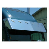 1991 - 2009 FL Classic Blind Mount 18" SS Drop Visor with Six Combo Light Holes