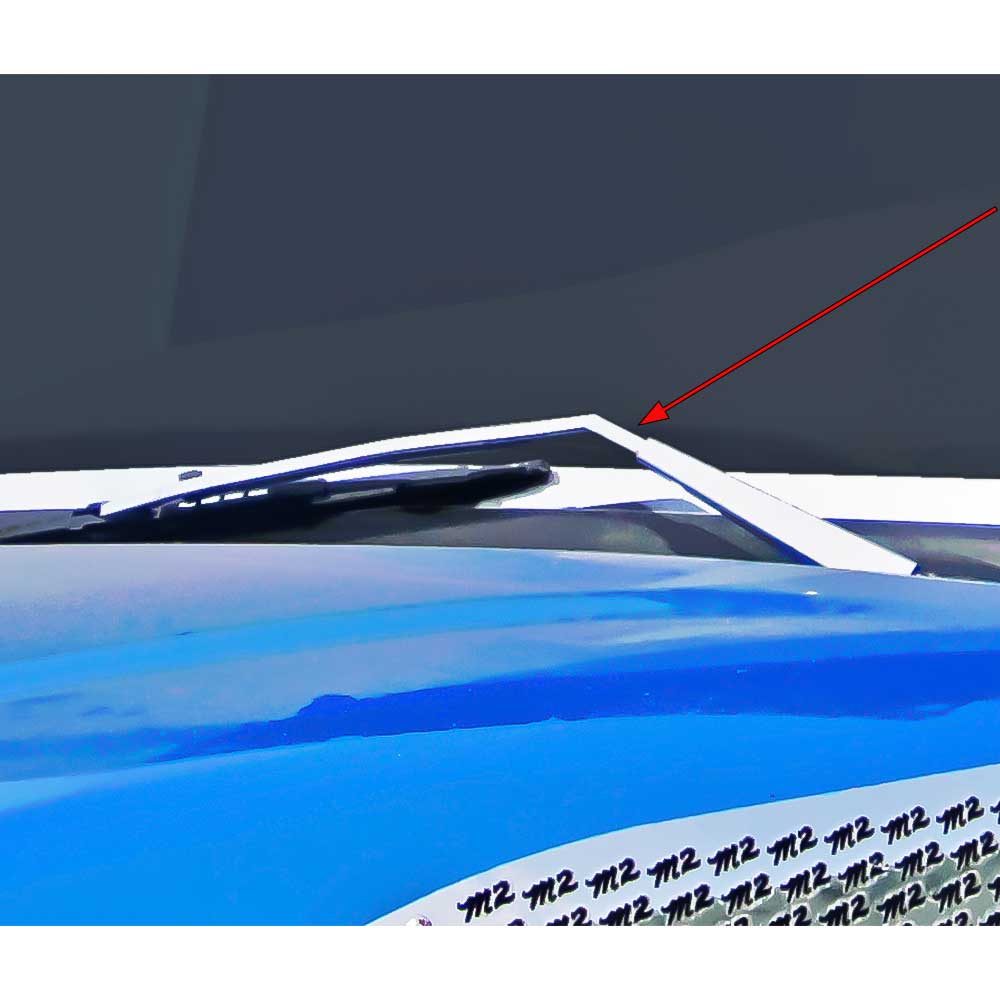 Freightliner M2 Stainless Steel Wiper Covers