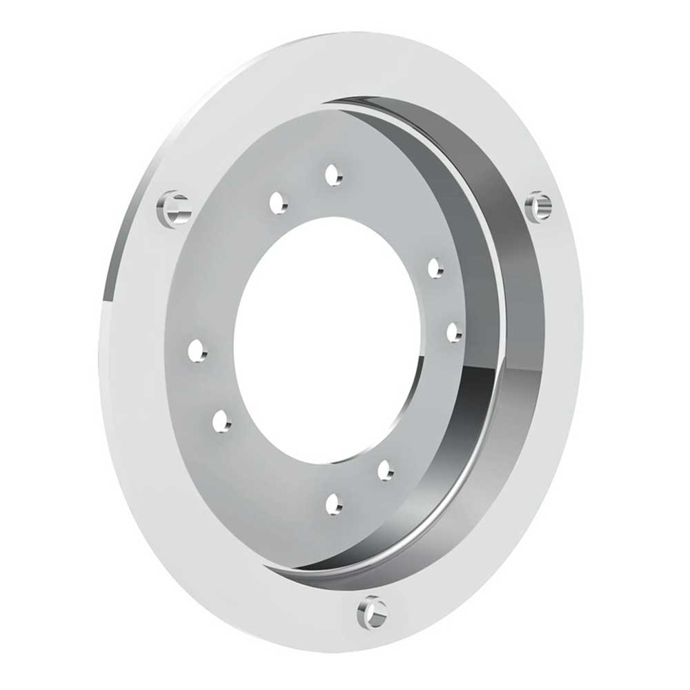 4" Chrome Adapter Kit for 2" Lights