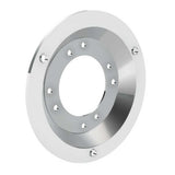4" Concave Chrome Sleeper Bunk LED Adapter for 2" Watermelon Light