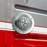 4" Concave Chrome Sleeper Bunk LED Adapter for 2" Watermelon Light