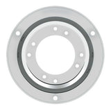 4" Convex Chrome Sleeper Bunk LED Adapter for 2" Watermelon Light