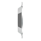 4" Convex Chrome Sleeper Bunk LED Adapter for 2" Watermelon Light