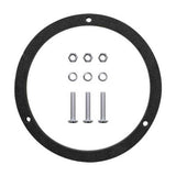 4" Convex Chrome Sleeper Bunk LED Adapter for 2" Watermelon Light