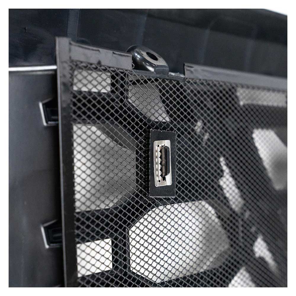 Volvo VNL 2018+ Black Replacement Grill with Bug Screen