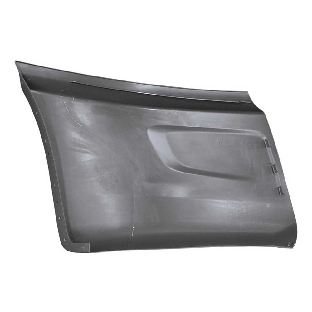 International LT 2018+ Gray Plastic Bumper Cover with Aero Holes