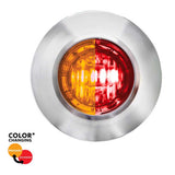 3/4" 2 LED Mini Double Fury Dual Color Marker Light