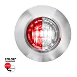 3/4" 2 LED Mini Double Fury Dual Color Marker Light