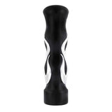 1/2" - 13 Thread On Black with Chrome Flames Gearshift