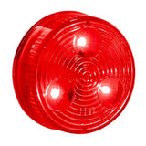 2" Low Profile Red 3 LED Marker Light