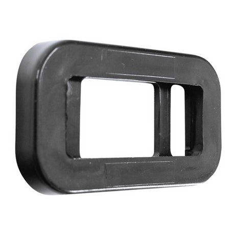 Close-up of mini rectangular grommet - 10 pack