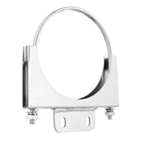 6" Peterbilt Chrome Saddle Clamp