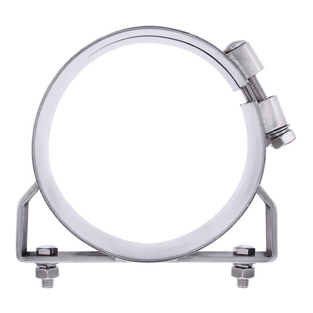 7" Stainless Steel Wide Band Mounting Exhaust Clamp