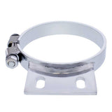 5"D x 1"W Peterbilt Chrome Exhaust Clamp