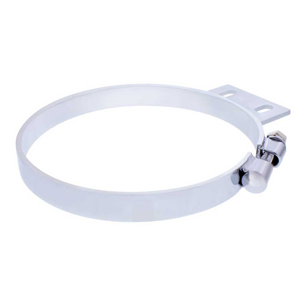 8"D x 1"W Peterbilt Chrome Exhaust Clamp